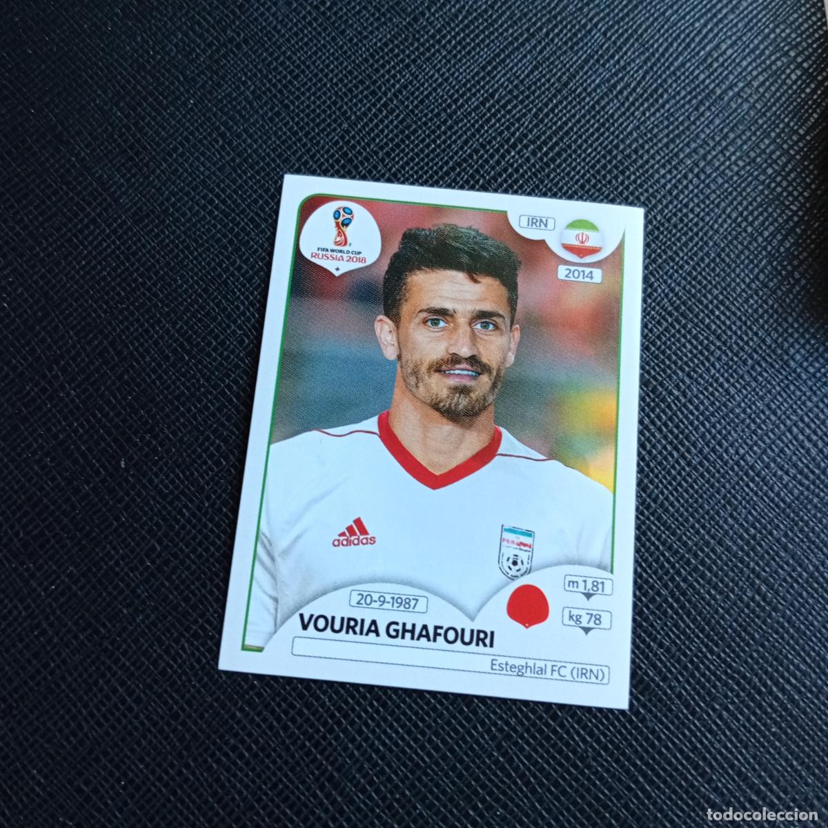 Cromos de f&uacute;tbol: 176 GHAFOURI IRAN PANINI MUNDIAL RUSIA 2018 CROMO FUTBOL 18 - SIN PEGAR - /CJ2 ..