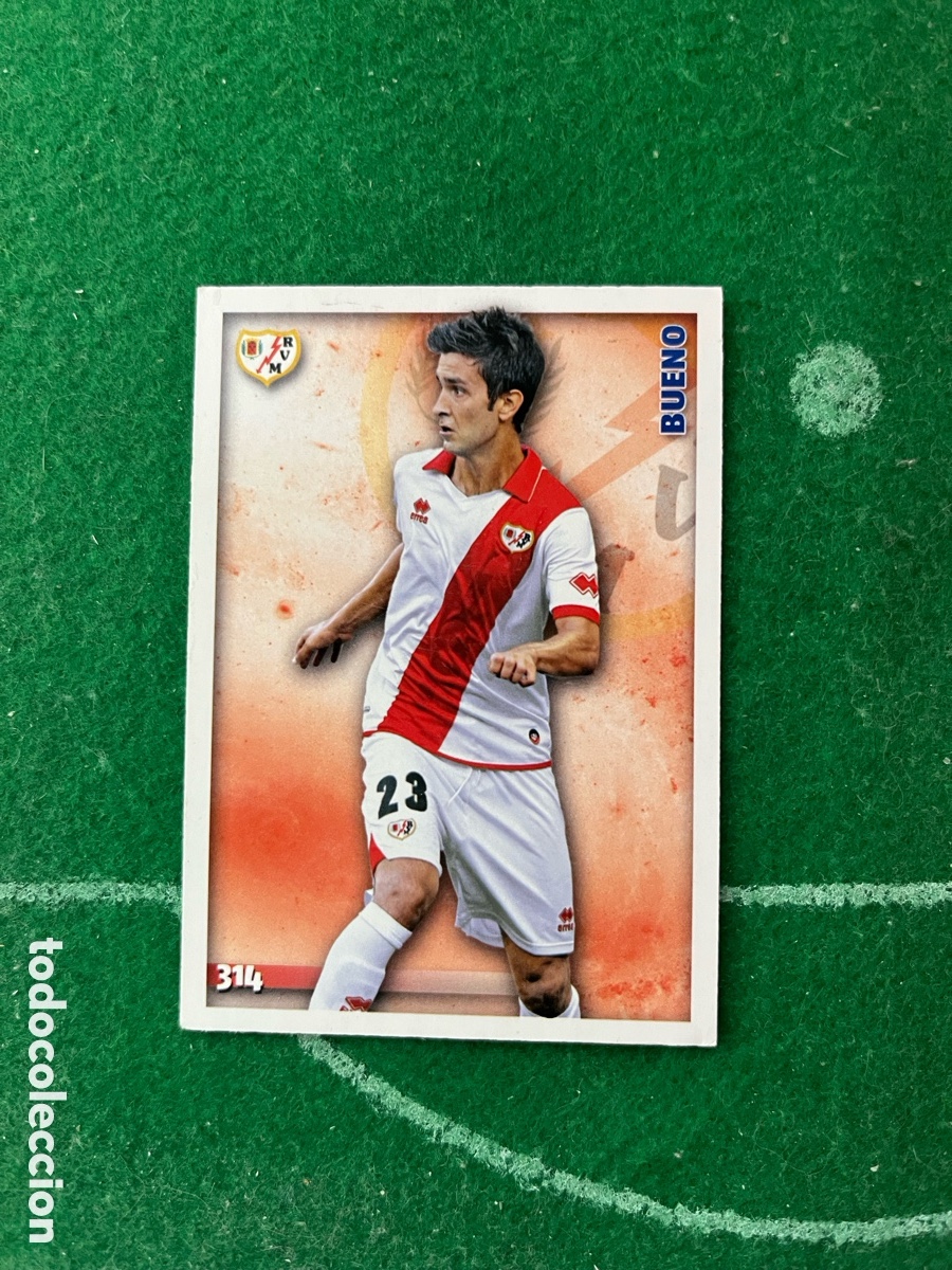 Cromos de f&uacute;tbol: 314 BUENO RAYO VALLECANO LAS FICHAS DE LA LIGA 2014 2015 MUNDICROMO