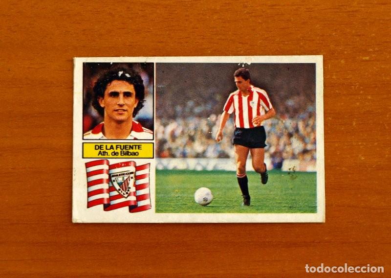 Cromos de f&uacute;tbol: Athletic de Bilbao - De La Fuente - Liga 1982-1983, 82-83 - Ediciones Este