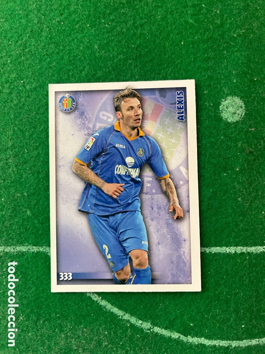 Cromos de f&uacute;tbol: 333 ALEXIS GETAFE LAS FICHAS DE LA LIGA 2014 2015 MUNDICROMO
