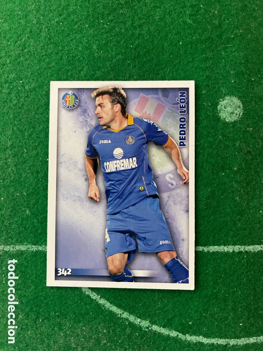 Cromos de f&uacute;tbol: 342 PEDRO LE&Oacute;N GETAFE LAS FICHAS DE LA LIGA 2014 2015 MUNDICROMO