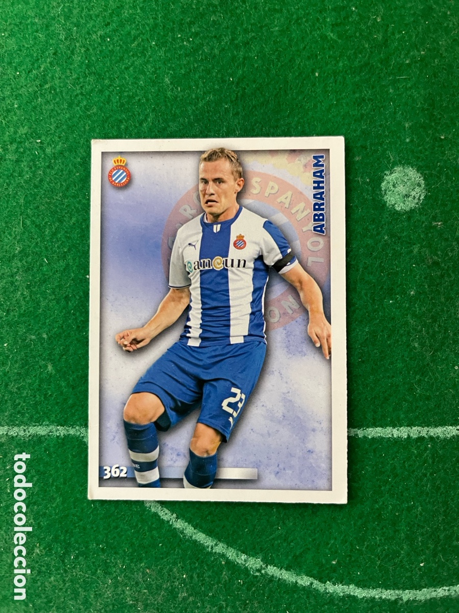 Cromos de f&uacute;tbol: 362 ABRAHAM ESPANYOL LAS FICHAS DE LA LIGA 2014 2015 MUNDICROMO