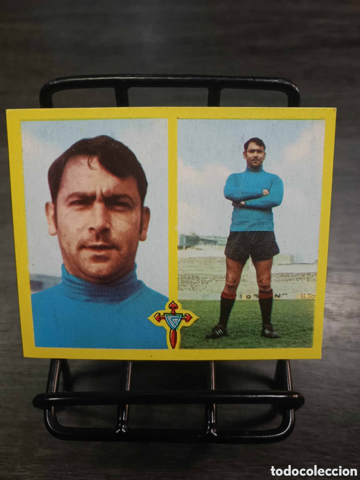 Cromos de f&uacute;tbol: 1972 Liga Este Alarcia Celta despegado