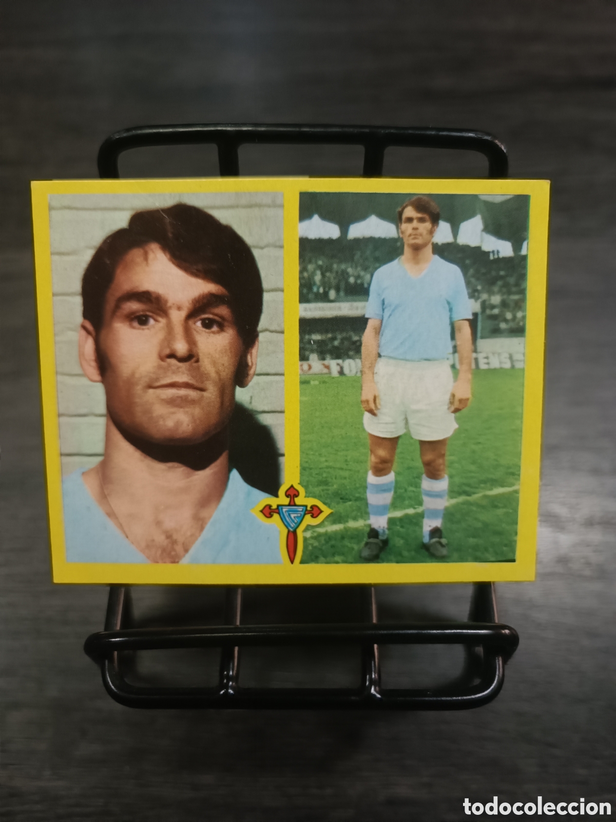 Cromos de f&uacute;tbol: 1972 Liga Este Hidalgo Celta despegado