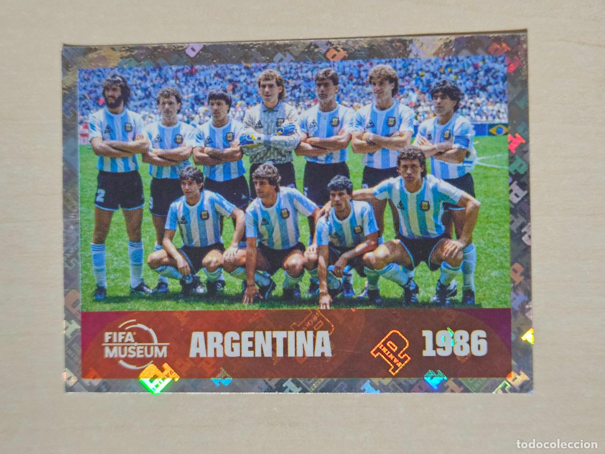 Cromos de f&uacute;tbol: CROMO N&ordm; FWC14 FWC 14 - ARGENTINA 1986 - MUNDIAL FIFA WORLD CUP 2026 STICKER PANINI SIN PEGAR