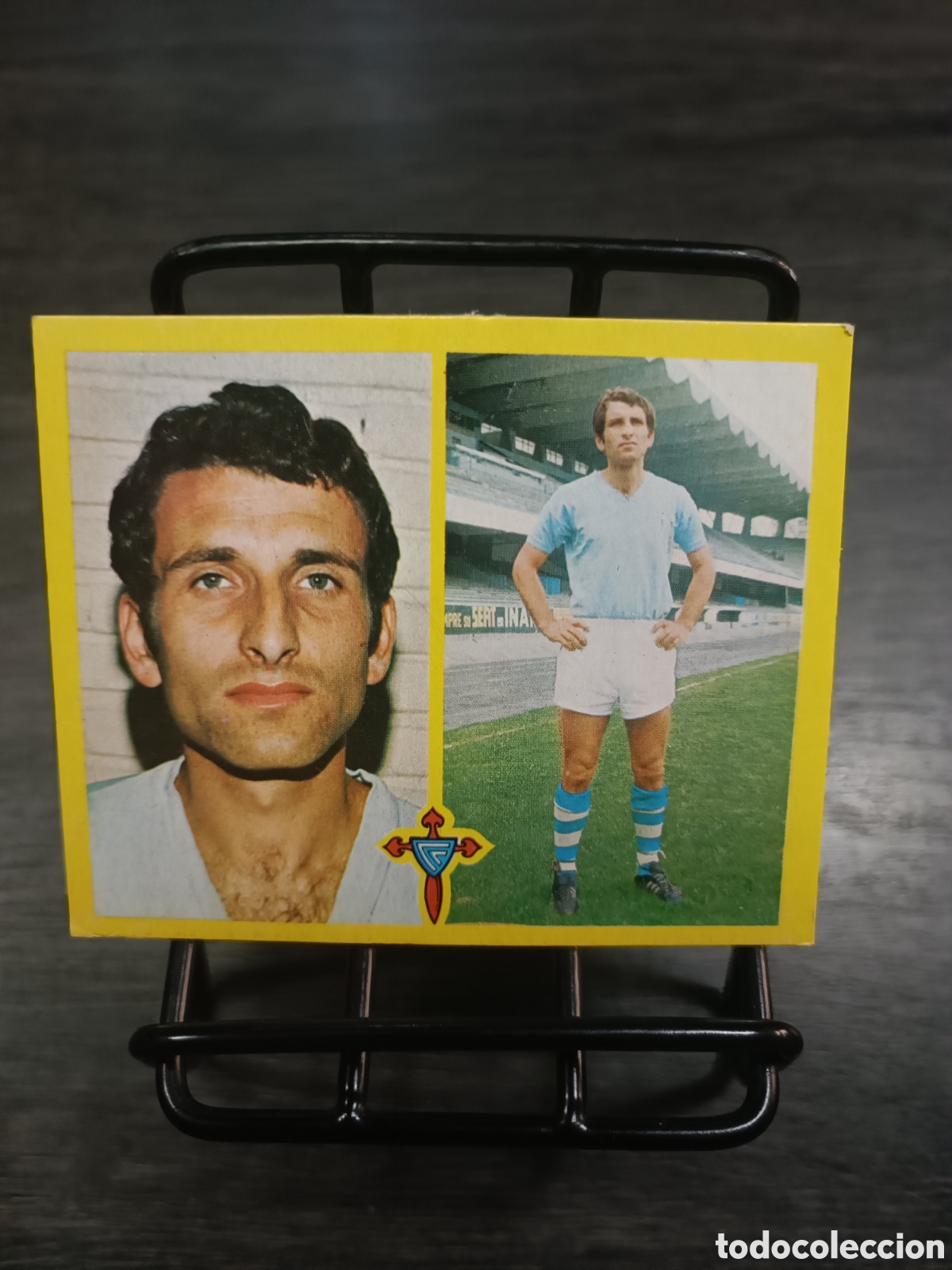 Cromos de f&uacute;tbol: 1972 Liga Este Navarro Celta despegado