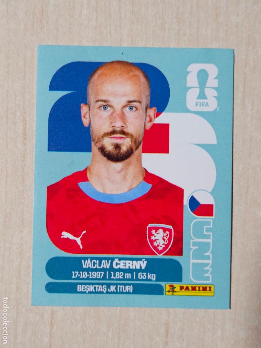 Cromos de f&uacute;tbol: CROMO CZE18 CZE 18 - CERNV REPUBLICA CHECA - MUNDIAL FIFA WORLD CUP 2026 STICKER PANINI SIN PEGAR