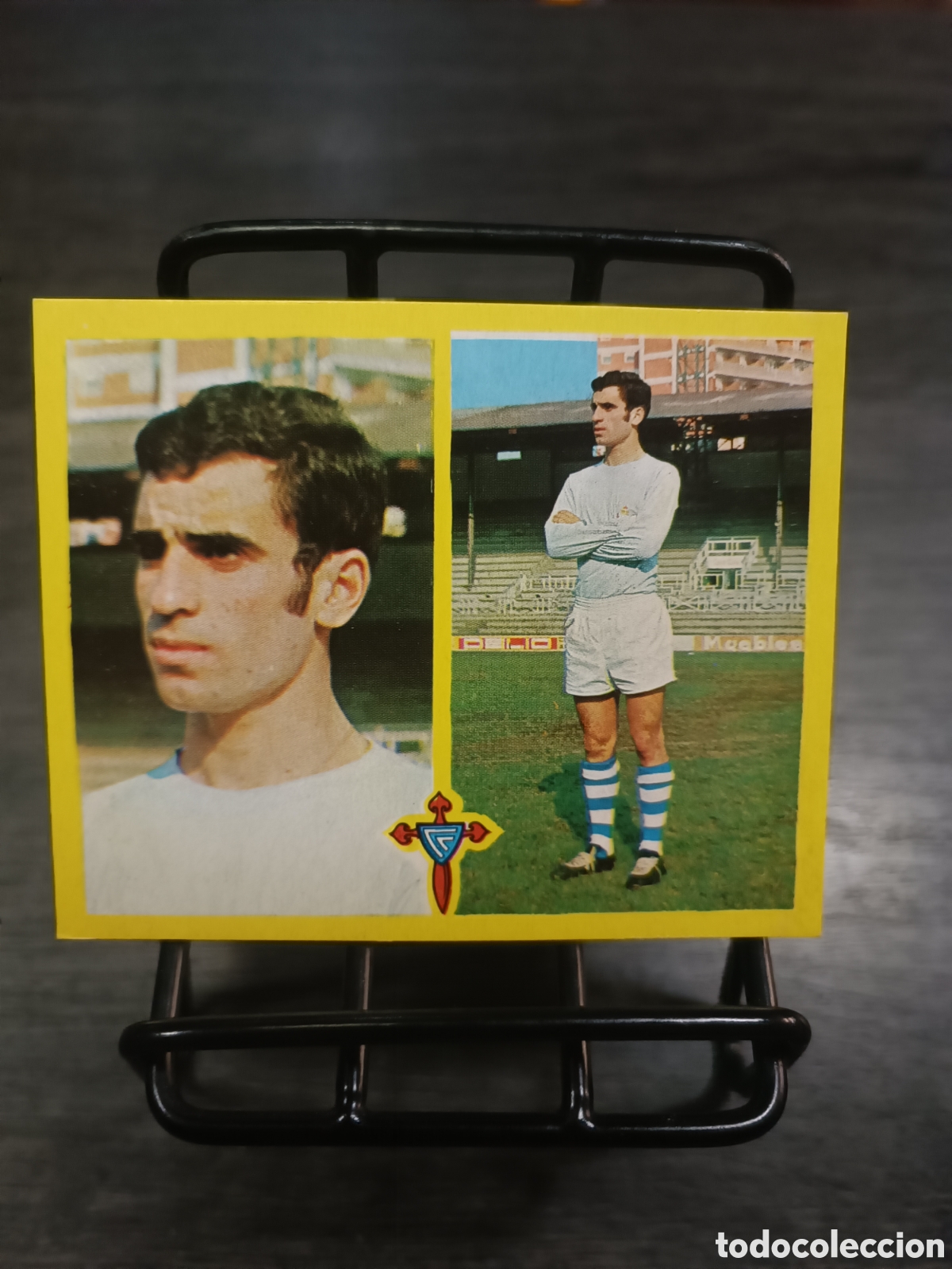 Cromos de f&uacute;tbol: 1972 Liga Este Canario Celta despegado