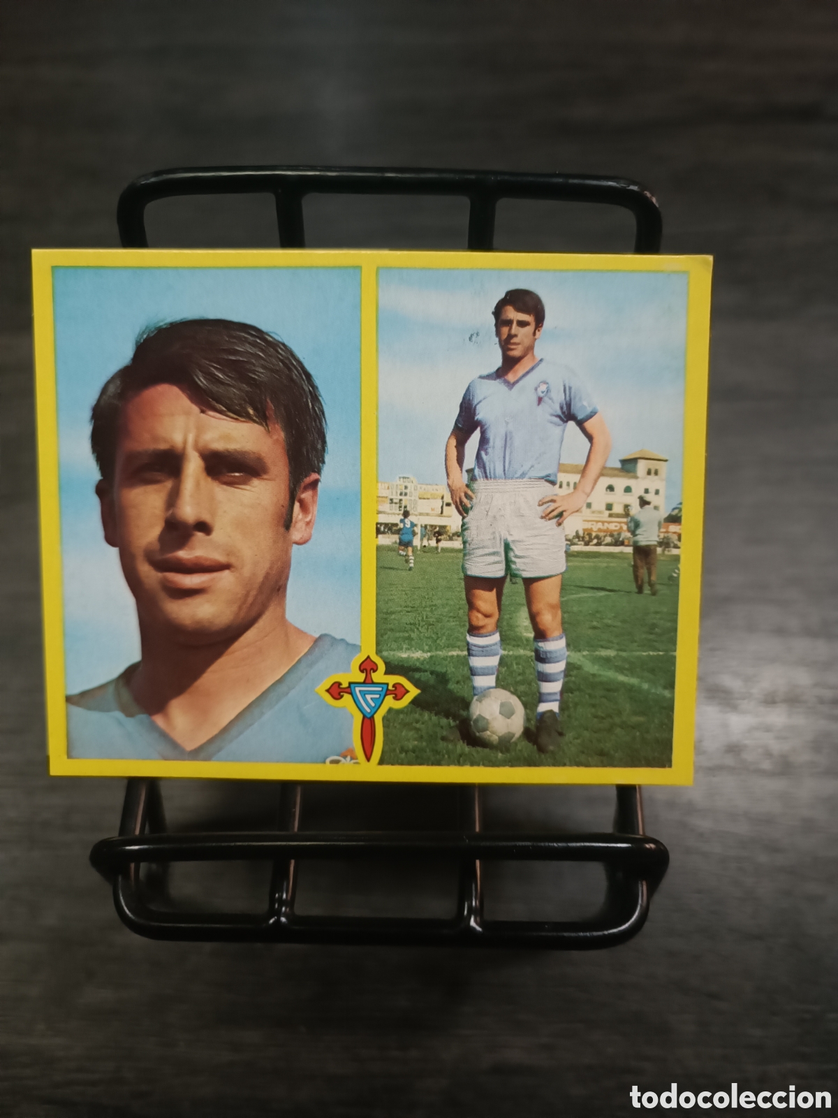 Cromos de f&uacute;tbol: 1972 Liga Este Castro Celta despegado