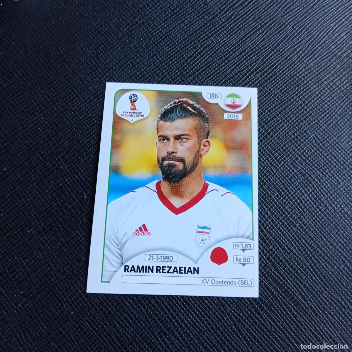 Cromos de f&uacute;tbol: 180 RAMIN REZAEIAN IRAN PANINI MUNDIAL RUSIA 2018 CROMO FUTBOL 18 - SIN PEGAR - /CJ2 D