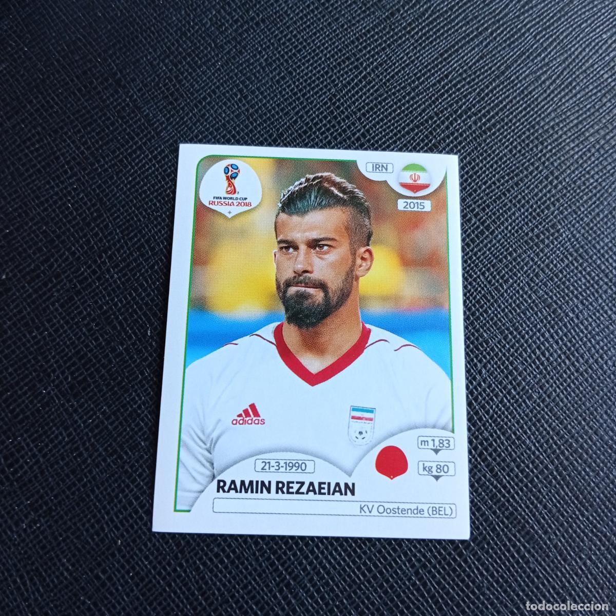 Cromos de f&uacute;tbol: 180 RAMIN REZAEIAN IRAN PANINI MUNDIAL RUSIA 2018 CROMO FUTBOL 18 - SIN PEGAR - /CJ2 E