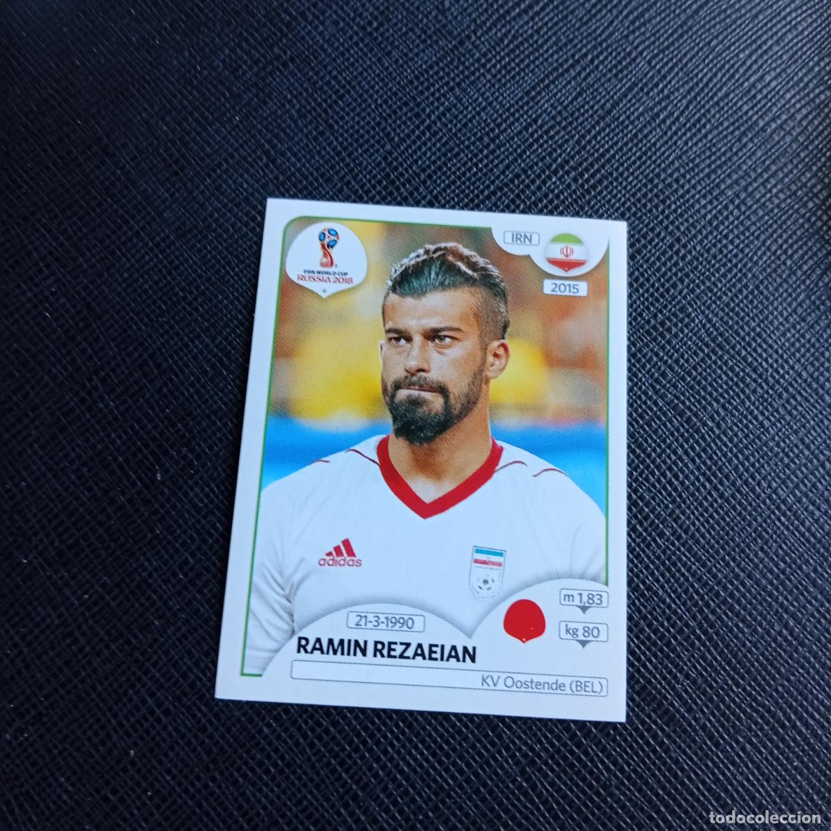 Cromos de f&uacute;tbol: 180 RAMIN REZAEIAN IRAN PANINI MUNDIAL RUSIA 2018 CROMO FUTBOL 18 - SIN PEGAR - /CJ2