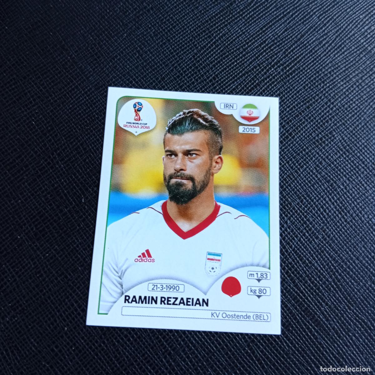 Cromos de f&uacute;tbol: 180 RAMIN REZAEIAN IRAN PANINI MUNDIAL RUSIA 2018 CROMO FUTBOL 18 - SIN PEGAR - /CJ2 .