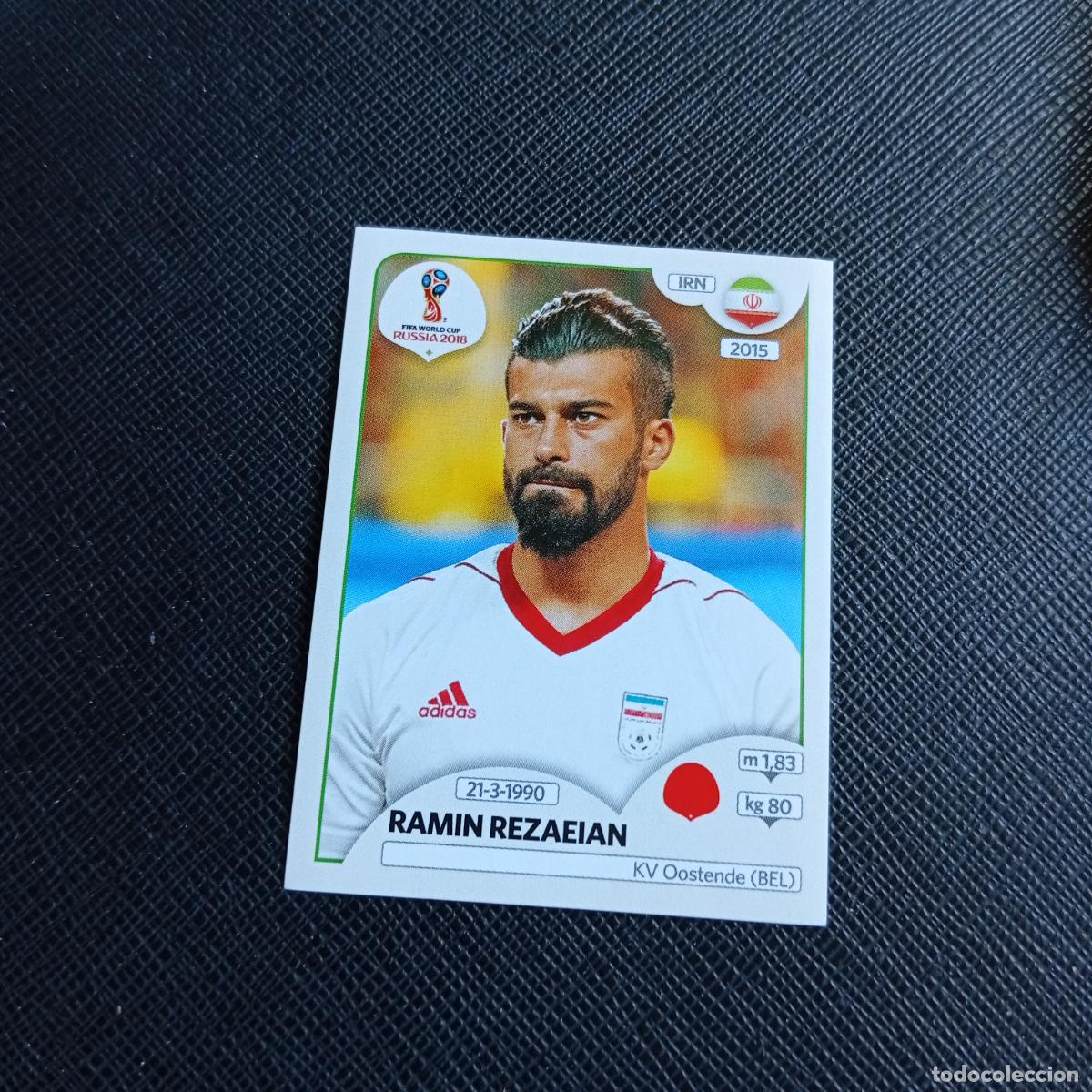 Cromos de f&uacute;tbol: 180 RAMIN REZAEIAN IRAN PANINI MUNDIAL RUSIA 2018 CROMO FUTBOL 18 - SIN PEGAR - /CJ2 .