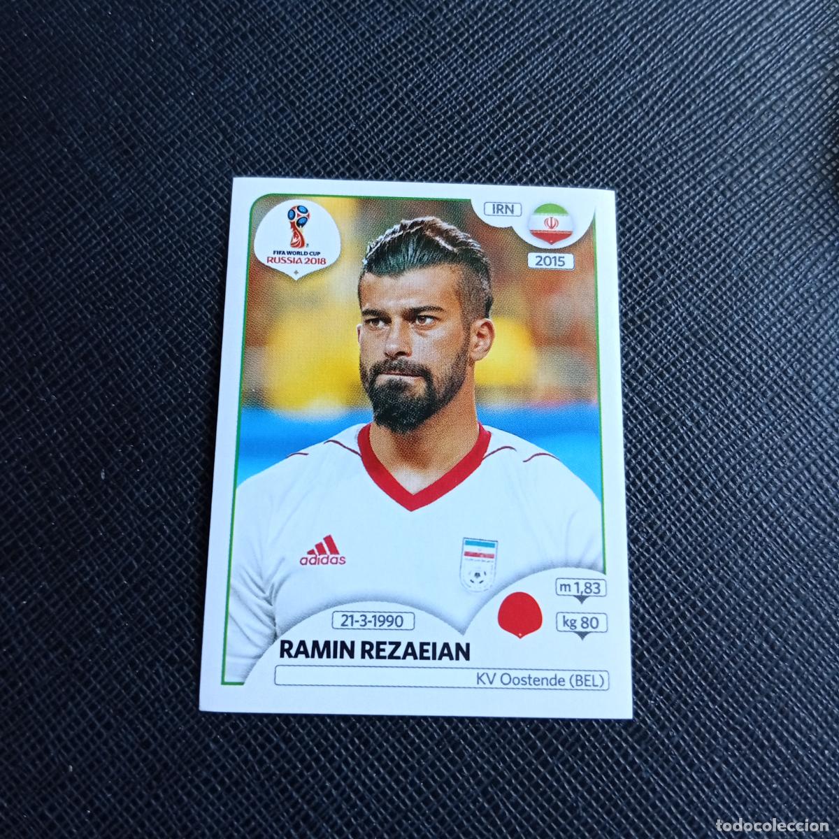 Cromos de f&uacute;tbol: 180 RAMIN REZAEIAN IRAN PANINI MUNDIAL RUSIA 2018 CROMO FUTBOL 18 - SIN PEGAR - /CJ2 ..
