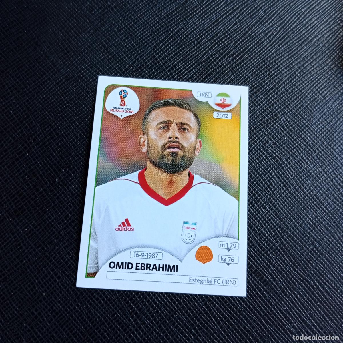 Cromos de f&uacute;tbol: 182 OMID EBRAHIMI IRAN PANINI MUNDIAL RUSIA 2018 CROMO FUTBOL 18 - SIN PEGAR - /CJ2