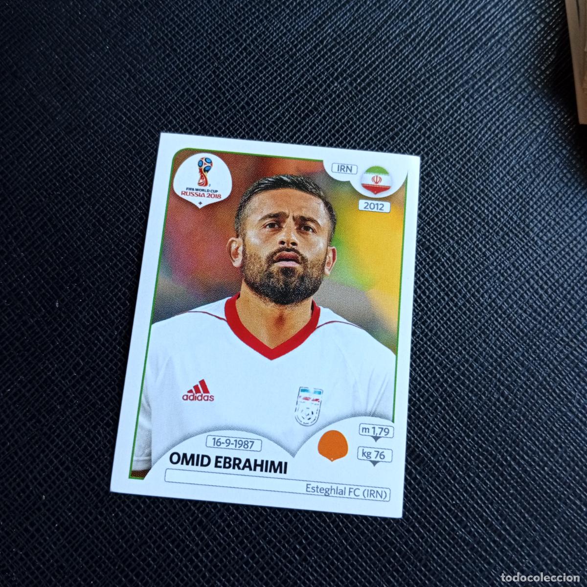 Cromos de f&uacute;tbol: 182 OMID EBRAHIMI IRAN PANINI MUNDIAL RUSIA 2018 CROMO FUTBOL 18 - SIN PEGAR - /CJ2