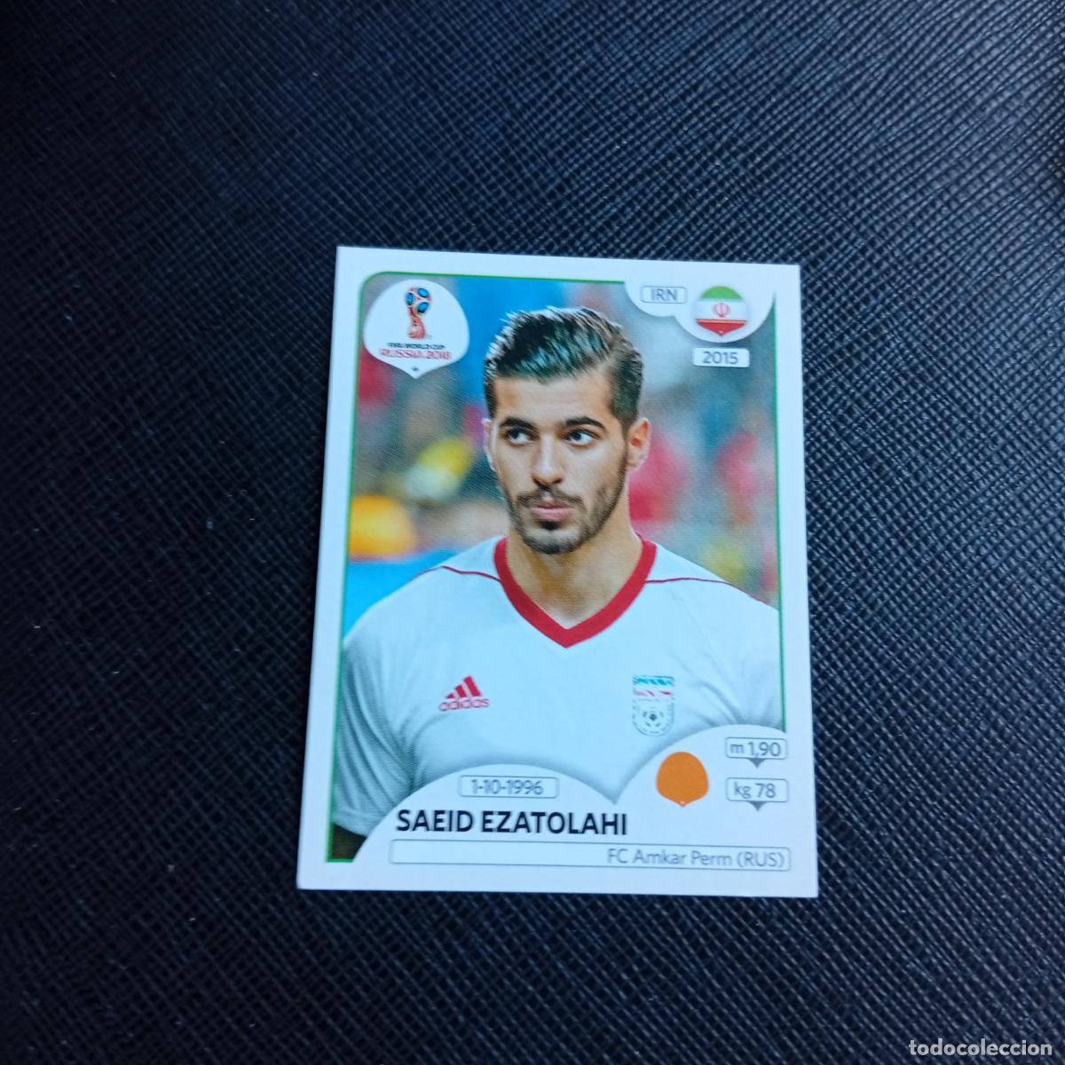 Cromos de f&uacute;tbol: 183 SAEID EZATOLAHI IRAN PANINI MUNDIAL RUSIA 2018 CROMO FUTBOL 18 - SIN PEGAR - /CJ2 .