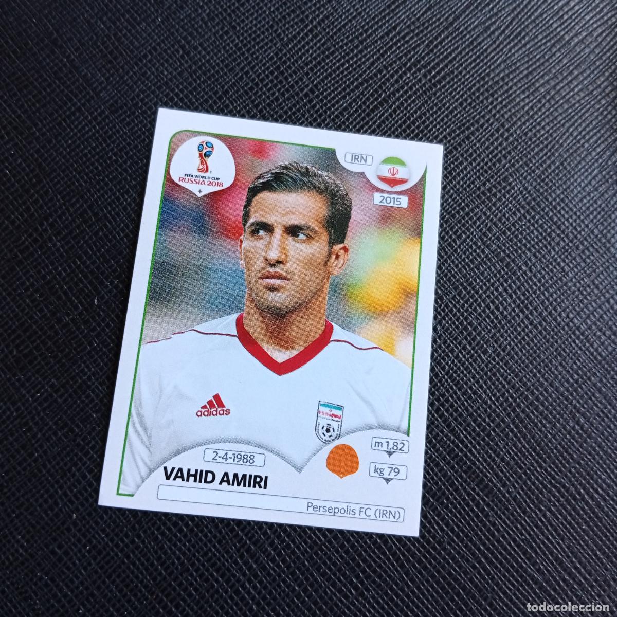 Cromos de f&uacute;tbol: 184 VAHID AMIRI IRAN PANINI MUNDIAL RUSIA 2018 CROMO FUTBOL 18 - SIN PEGAR - /CJ2
