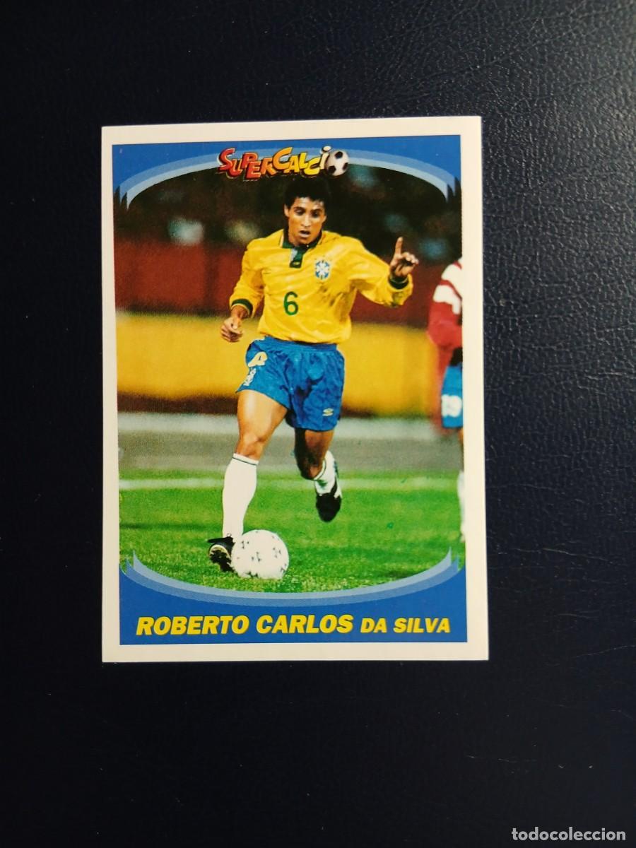 Cromos de f&uacute;tbol: 55 Roberto Carlos - Brasil - Super Calcio 95 96 1995 1996 - Panini - Sin pegar - Calciatori