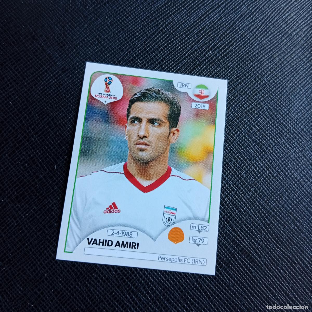 Cromos de f&uacute;tbol: 184 VAHID AMIRI IRAN PANINI MUNDIAL RUSIA 2018 CROMO FUTBOL 18 - SIN PEGAR - /CJ2 .