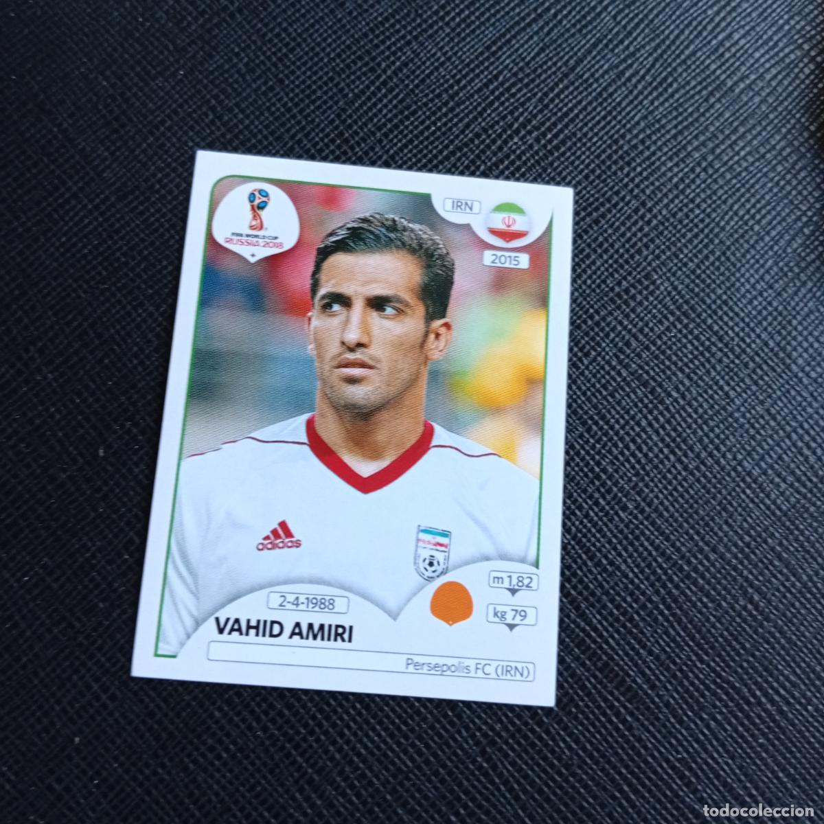 Cromos de f&uacute;tbol: 184 VAHID AMIRI IRAN PANINI MUNDIAL RUSIA 2018 CROMO FUTBOL 18 - SIN PEGAR - /CJ2 .