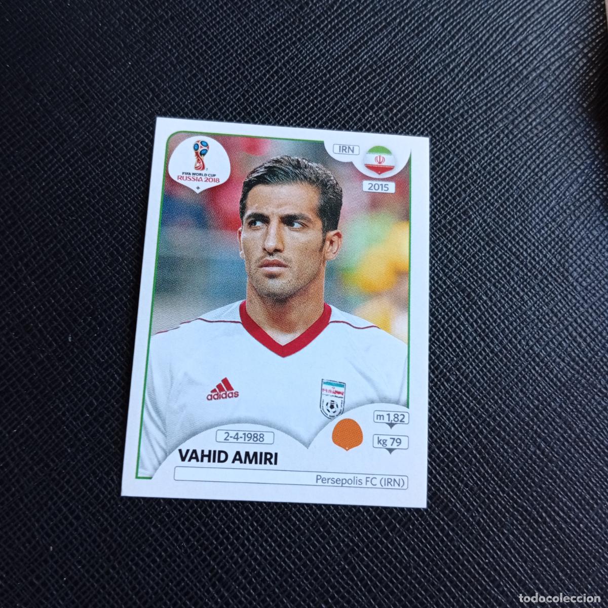 Cromos de f&uacute;tbol: 184 VAHID AMIRI IRAN PANINI MUNDIAL RUSIA 2018 CROMO FUTBOL 18 - SIN PEGAR - /CJ2 ..
