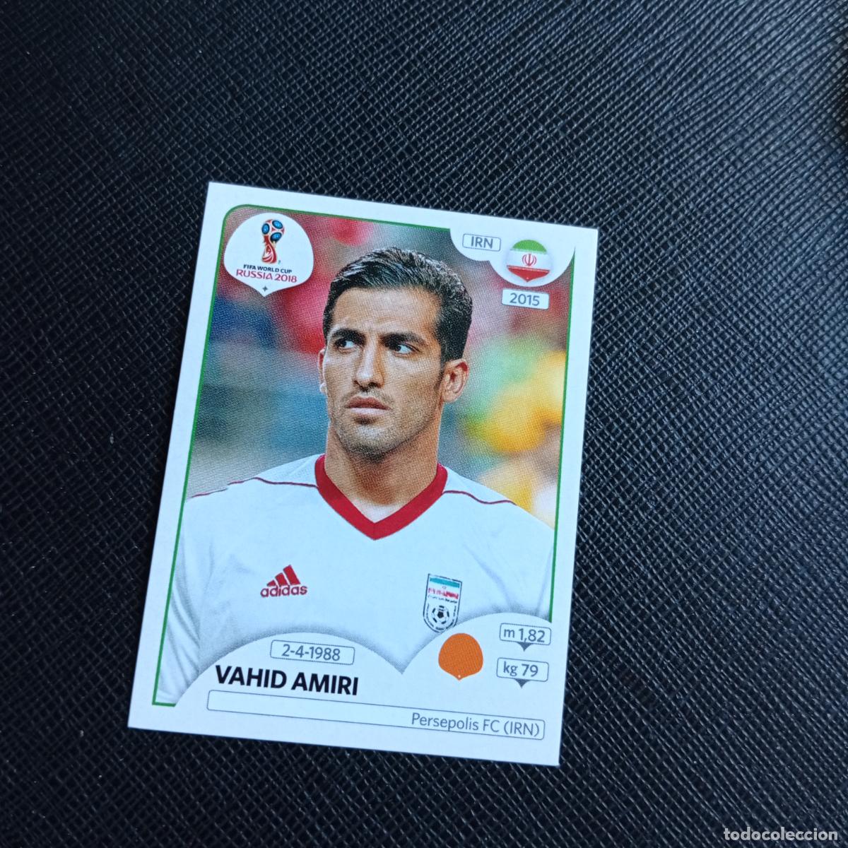 Cromos de f&uacute;tbol: 184 VAHID AMIRI IRAN PANINI MUNDIAL RUSIA 2018 CROMO FUTBOL 18 - SIN PEGAR - /CJ2 ..