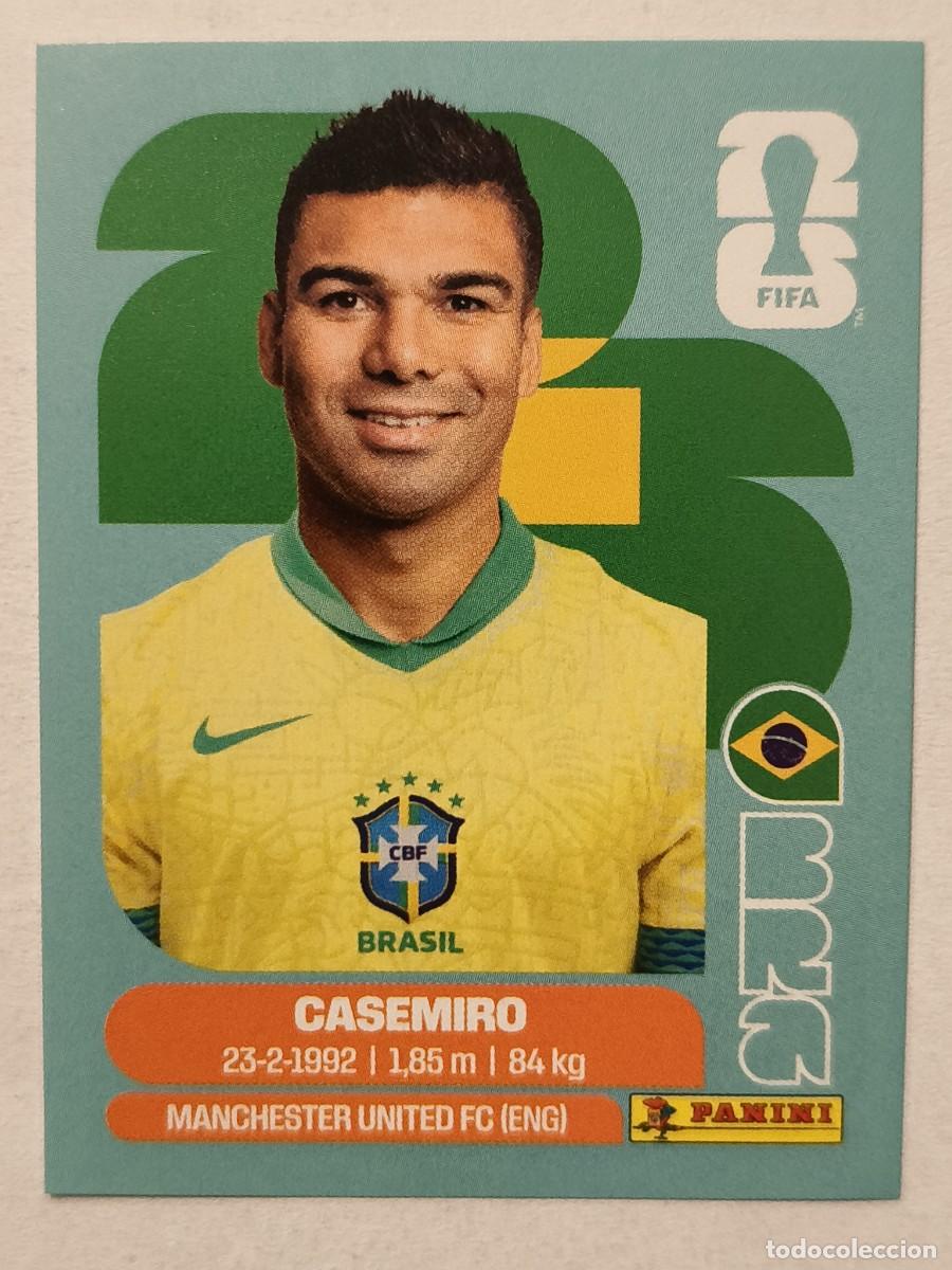 Cromos de f&uacute;tbol: #BRA10 CASEMIRO (BRASIL) MUNDIAL 2026 PANINI