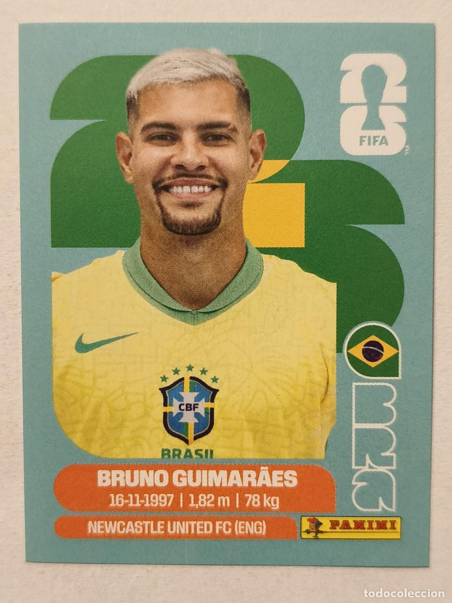 Fu&szlig;ball-Sticker: #BRA11 BRUNO GUIMARAES (BRASIL) MUNDIAL 2026 PANINI