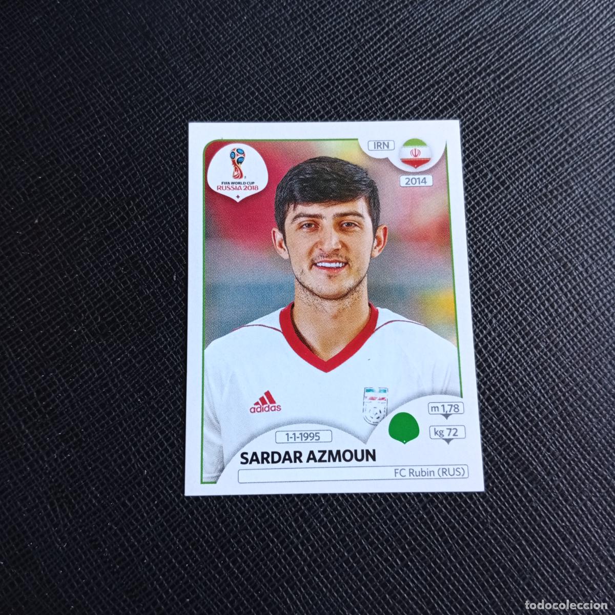 Cromos de f&uacute;tbol: 191 AZMOUN IRAN PANINI MUNDIAL RUSIA 2018 CROMO FUTBOL 18 - SIN PEGAR - /CJ2