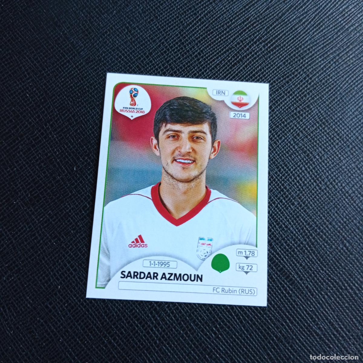 Cromos de f&uacute;tbol: 191 AZMOUN IRAN PANINI MUNDIAL RUSIA 2018 CROMO FUTBOL 18 - SIN PEGAR - /CJ2