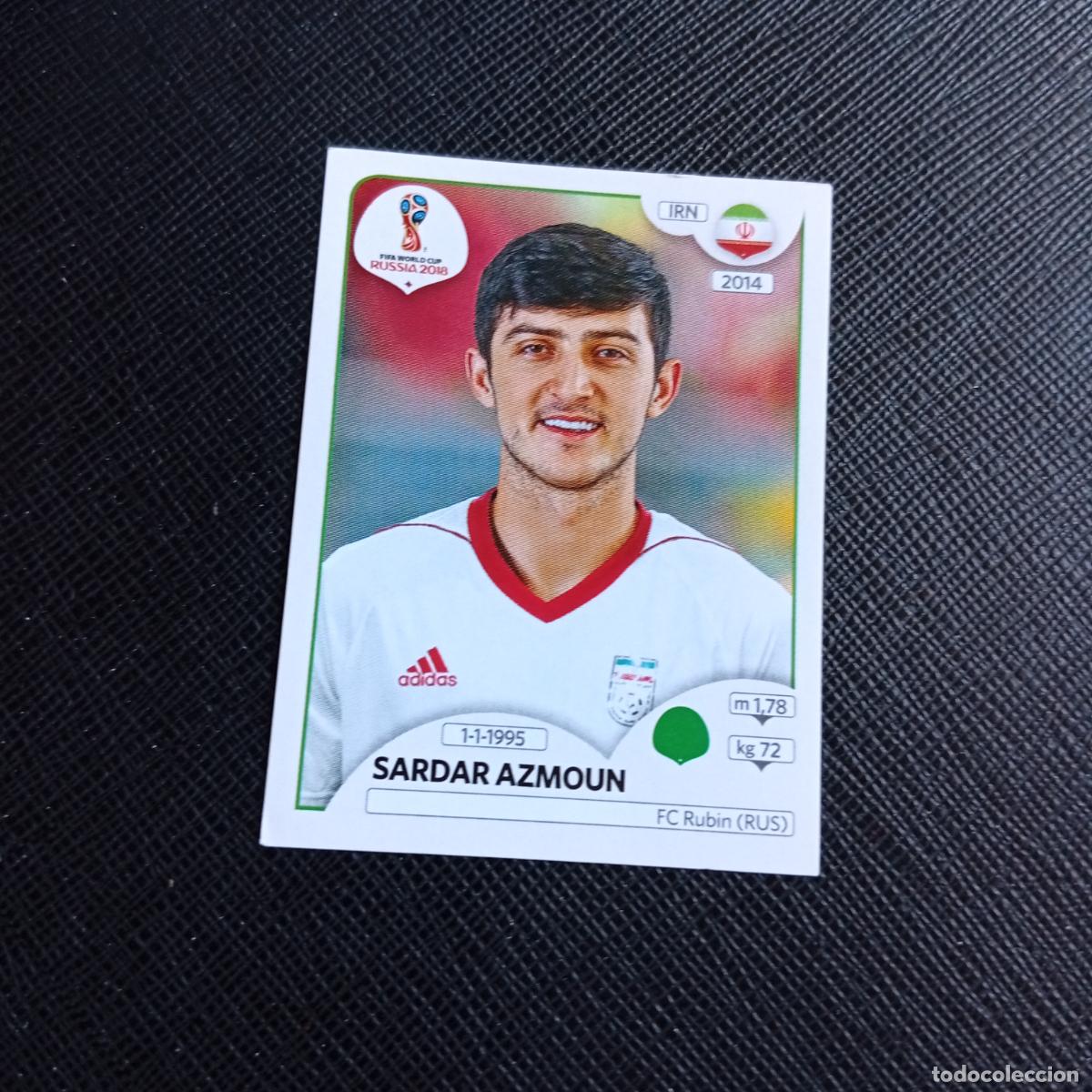 Cromos de f&uacute;tbol: 191 AZMOUN IRAN PANINI MUNDIAL RUSIA 2018 CROMO FUTBOL 18 - SIN PEGAR - /CJ2 .