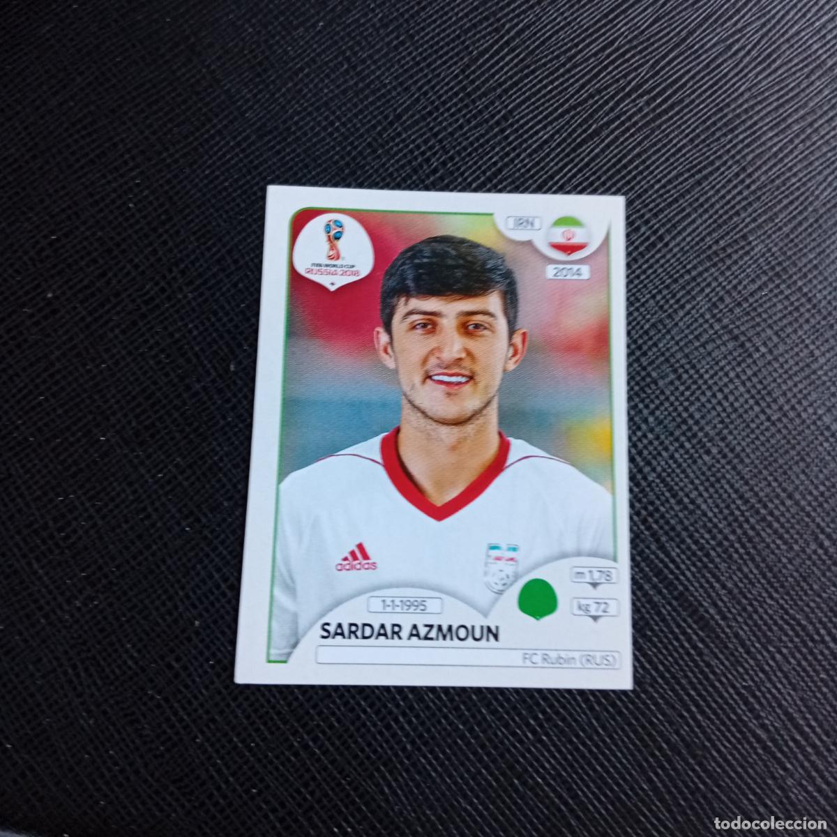 Cromos de f&uacute;tbol: 191 AZMOUN IRAN PANINI MUNDIAL RUSIA 2018 CROMO FUTBOL 18 - SIN PEGAR - /CJ2 D