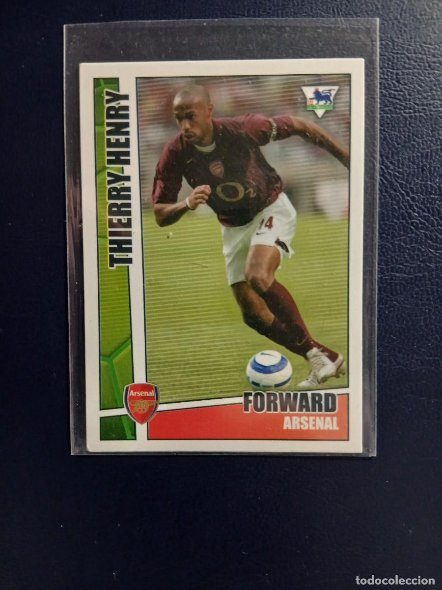 Cromos de f&uacute;tbol: 13 Thierry Henry - Arsenal - Premier League Stars 2005 - Merlin