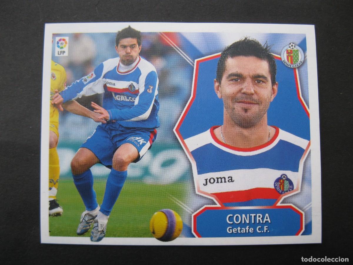 Fu&szlig;ball-Sticker: CONTRA (GETAFE C.F.) - CAMPEONATO DE LIGA 08/09 - EDICIONES ESTE - NUNCA PEGADO.