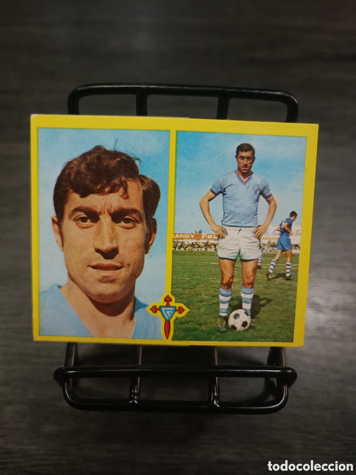 Cromos de f&uacute;tbol: 1972 Liga Este Jim&eacute;nez Celta despegado