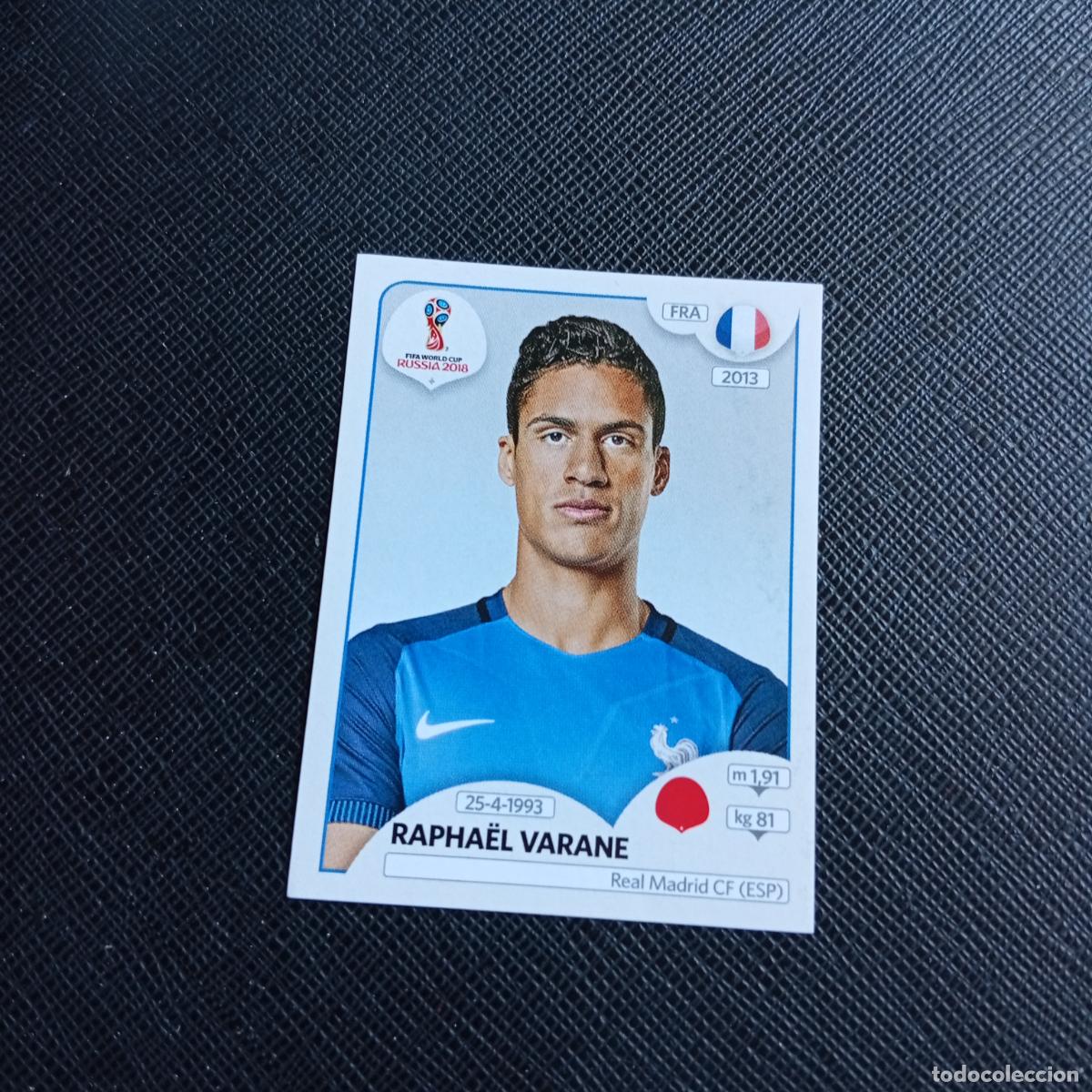 Cromos de f&uacute;tbol: 195 VARANE FRANCIA PANINI MUNDIAL RUSIA 2018 CROMO FUTBOL 18 - SIN PEGAR - /CJ2 ..