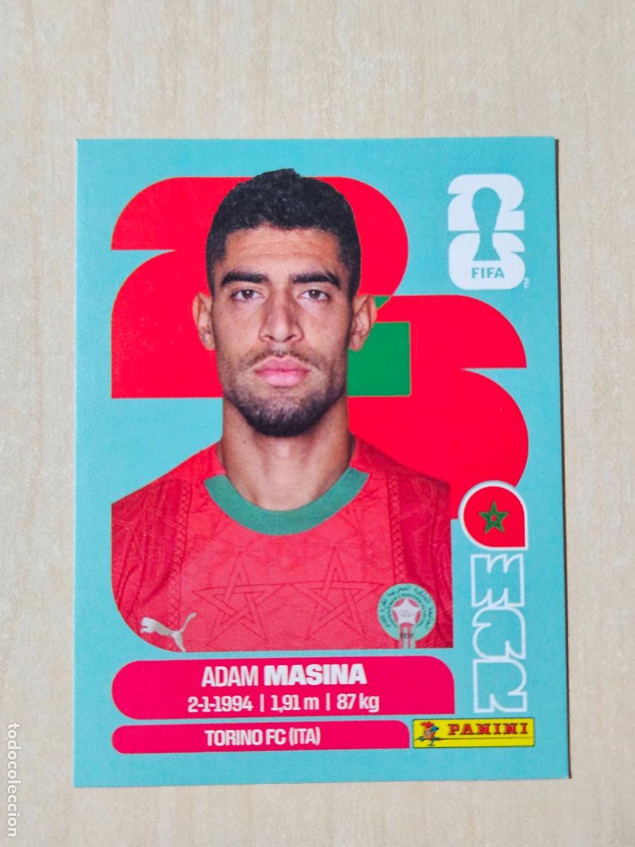 Cromos de Futebol: CROMO MAR9 MAR 9 - MASINA MARRUECOS - MUNDIAL FIFA WORLD CUP 2026 STICKER PANINI SIN PEGAR