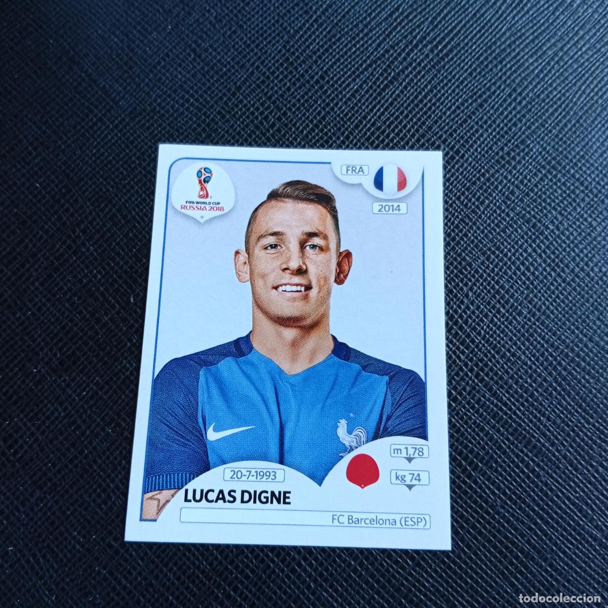 Cromos de Futebol: 196 LUCAS DIGNE FRANCIA PANINI MUNDIAL RUSIA 2018 CROMO FUTBOL 18 - SIN PEGAR - /CJ2 D