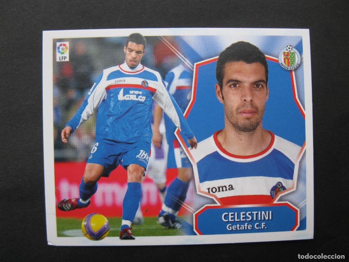 Football Stickers: CELESTINI (GETAFE C.F.) - CAMPEONATO DE LIGA 08/09 - EDICIONES ESTE - NUNCA PEGADO.