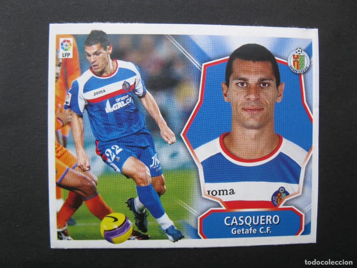 Football Stickers: CASQUERO (GETAFE C.F.) - CAMPEONATO DE LIGA 08/09 - EDICIONES ESTE - NUNCA PEGADO.