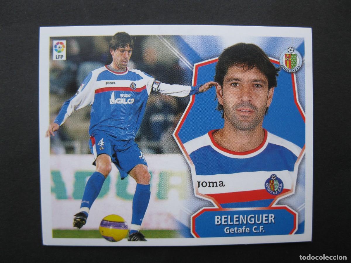 Football Stickers: BELENGUER (GETAFE C.F.) - CAMPEONATO DE LIGA 08/09 - EDICIONES ESTE - NUNCA PEGADO.
