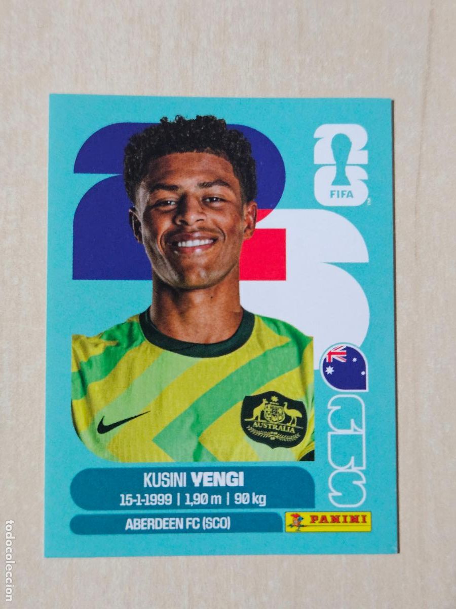 Cromos de Futebol: CROMO AUS18 AUS 18 VENGI AUSTRALIA - MUNDIAL FIFA WORLD CUP 2026 STICKER PANINI SIN PEGAR