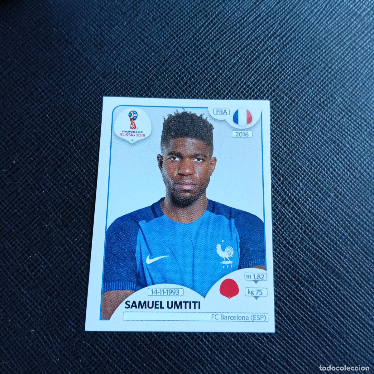 Football Stickers: 198 UMTITI FRANCIA PANINI MUNDIAL RUSIA 2018 CROMO FUTBOL 18 - SIN PEGAR - /CJ2 E