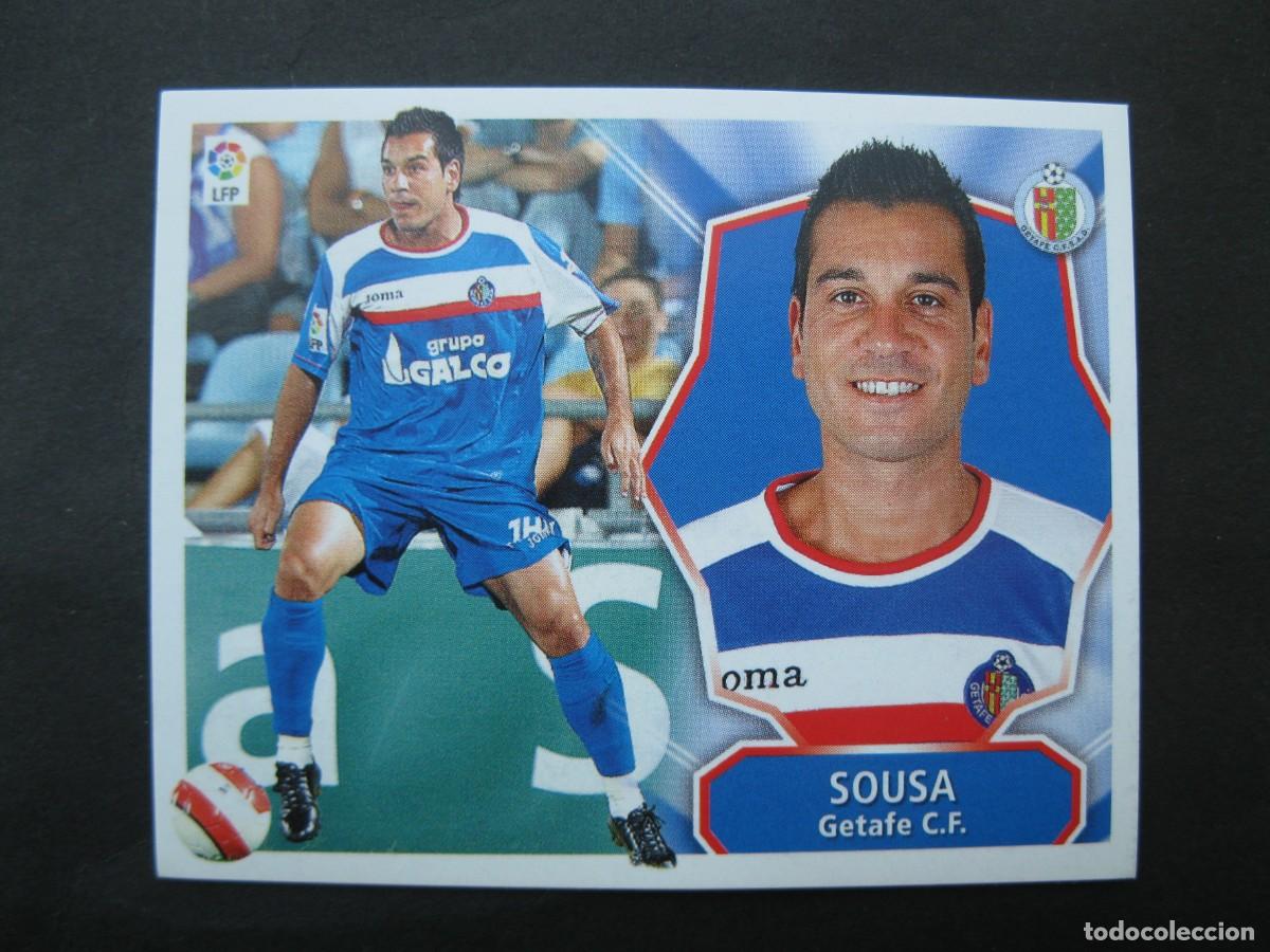 Football Stickers: SOUSA (GETAFE C.F.) - CAMPEONATO DE LIGA 08/09 - EDICIONES ESTE - NUNCA PEGADO.