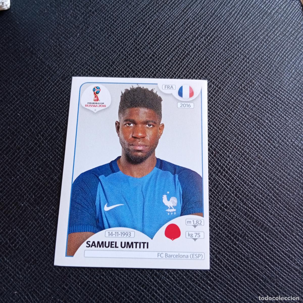 Football Stickers: 198 UMTITI FRANCIA PANINI MUNDIAL RUSIA 2018 CROMO FUTBOL 18 - SIN PEGAR - /CJ2 E