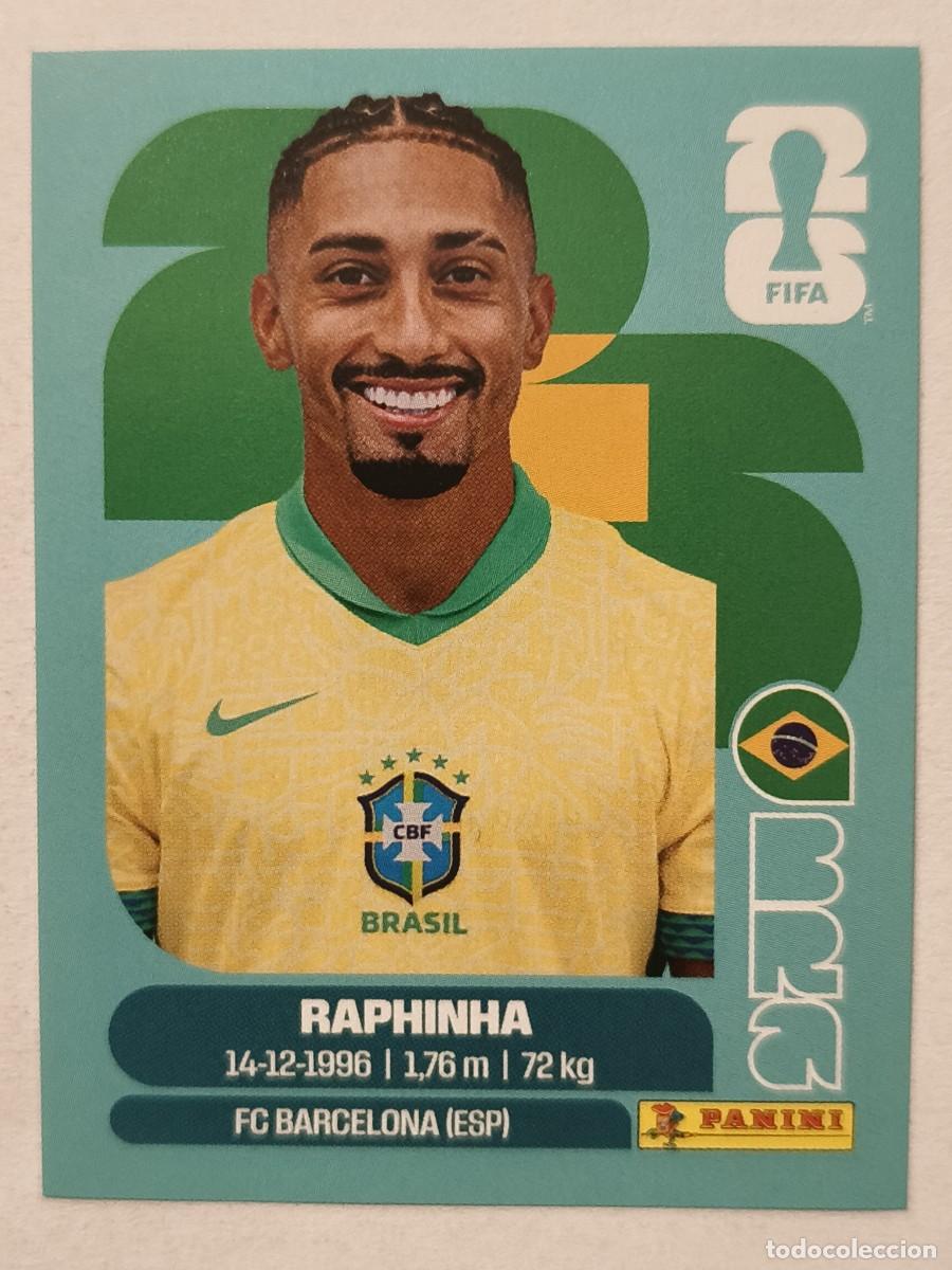 Cromos de f&uacute;tbol: #BRA19 RAPHINHA (BRASIL) MUNDIAL 2026 PANINI