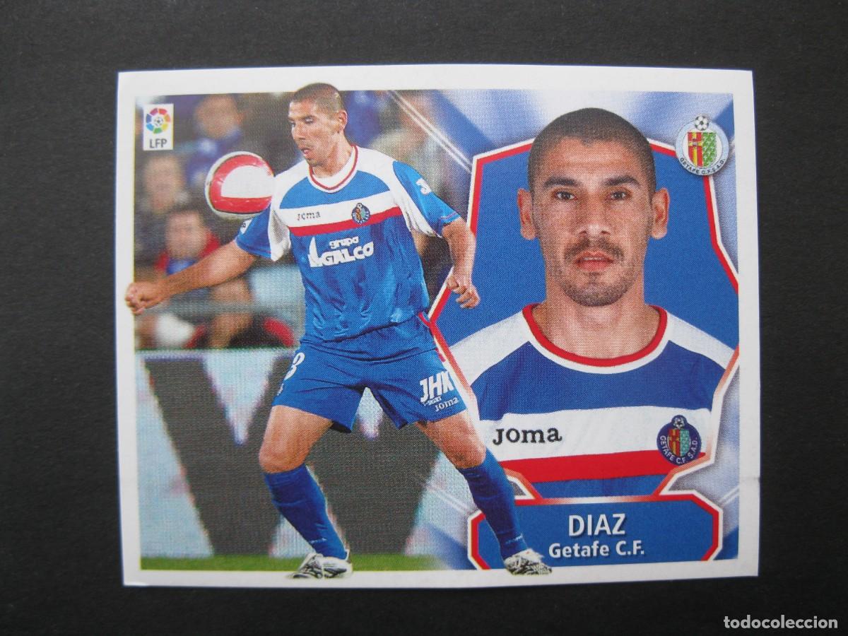 Football Stickers: DIAZ (GETAFE C.F.) - CAMPEONATO DE LIGA 08/09 - EDICIONES ESTE - NUNCA PEGADO.