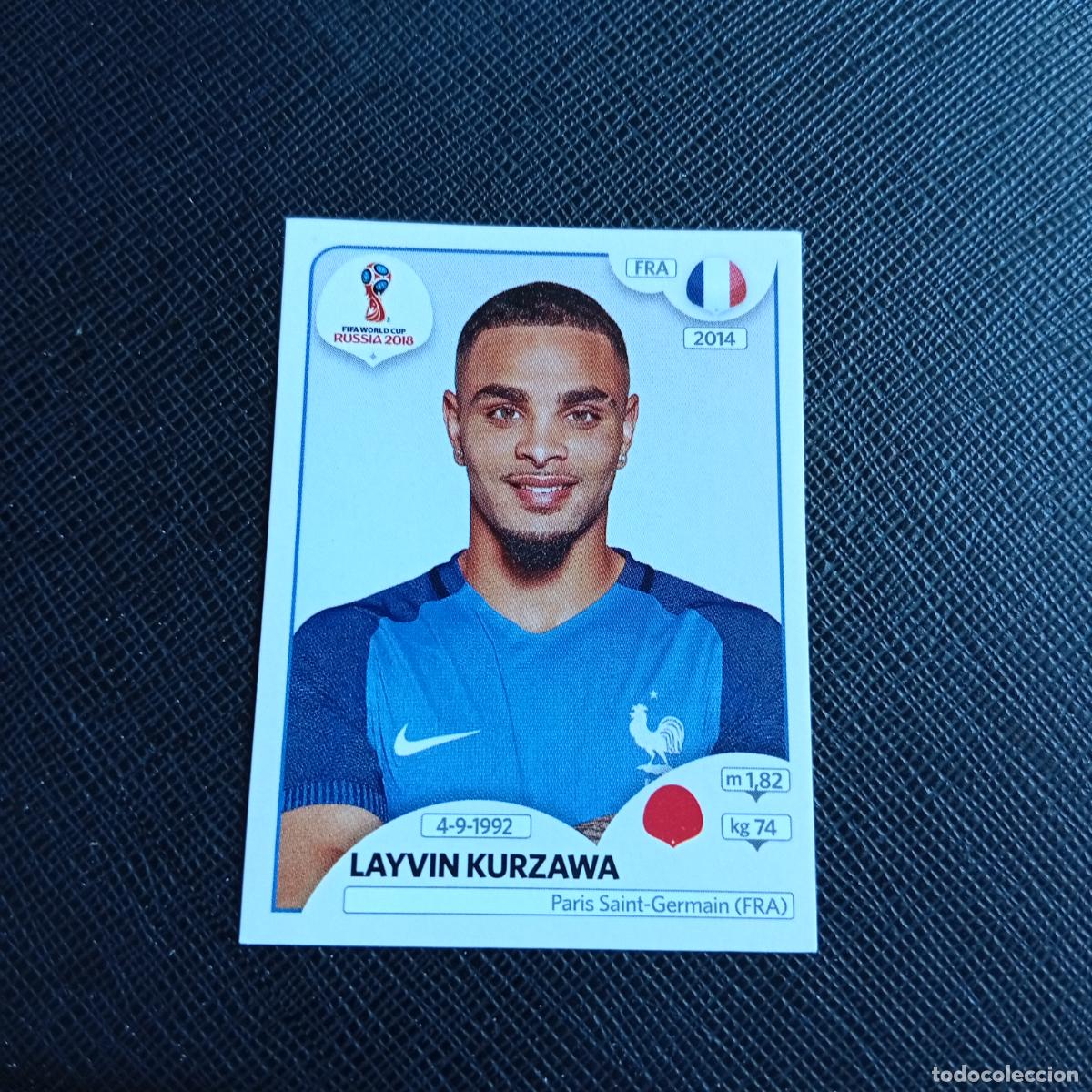 Cartes &agrave; collectionner de Football: 199 KURZAWA FRANCIA PANINI MUNDIAL RUSIA 2018 CROMO FUTBOL 18 - SIN PEGAR - /CJ2